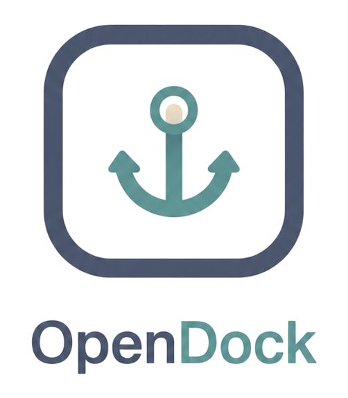 OpenDock anchor logo